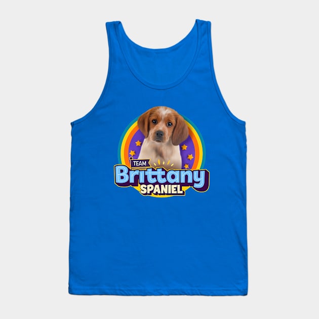 Brittany Spaniel Tank Top by Puppy & cute